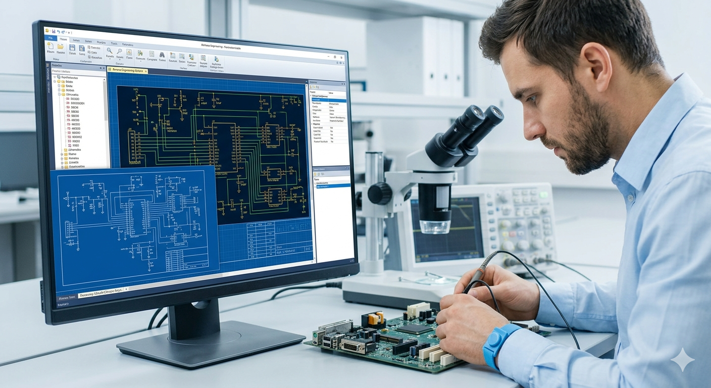 Legacy hardware reverse engineering schematic blueprint